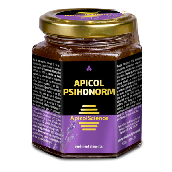 Apicol Psihonorm - 🐝 reduce agitația, nervozitatea, anxietatea