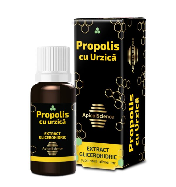 Propolis cu Urzică extract glicerohidric 30 ml