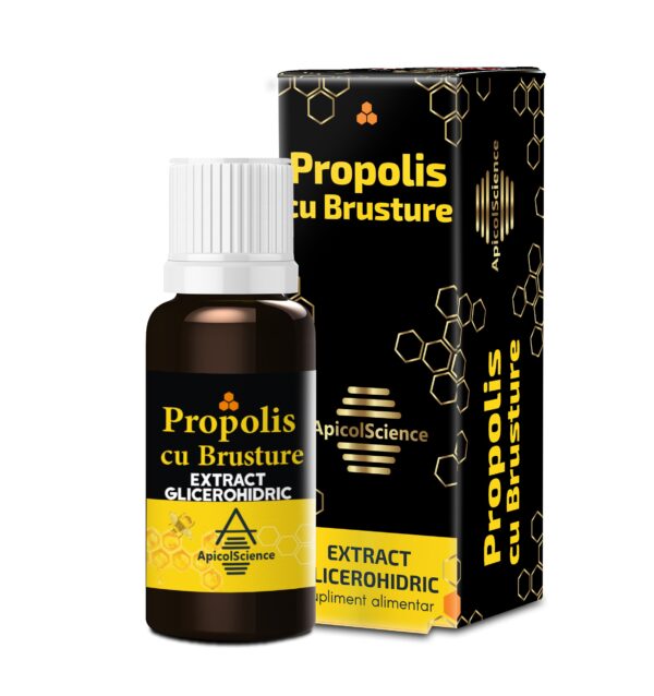 Propolis cu Brusture extract glicerohidric 30 ml - Image 5