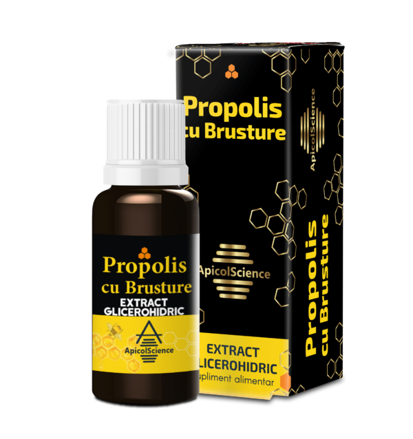 Propolis cu Brusture extract glicerohidric 30 ml - Image 4