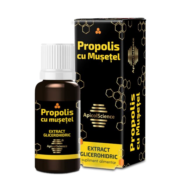 Propolis cu Mușețel extract glicerohidric 30 ml