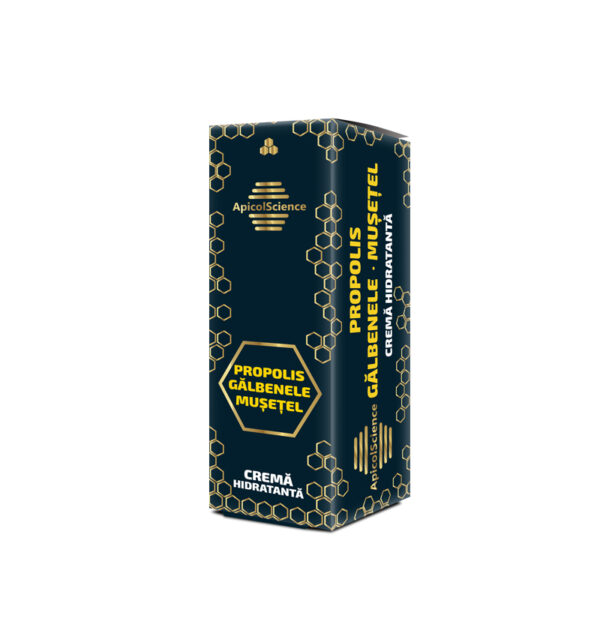 Cremă hidratantă cu Propolis, Gălbenele și Mușețel  50 ml